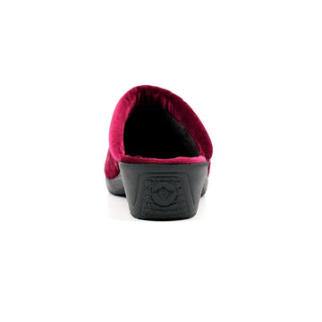 Womens Lunar Glenda Slippers - Burgundy