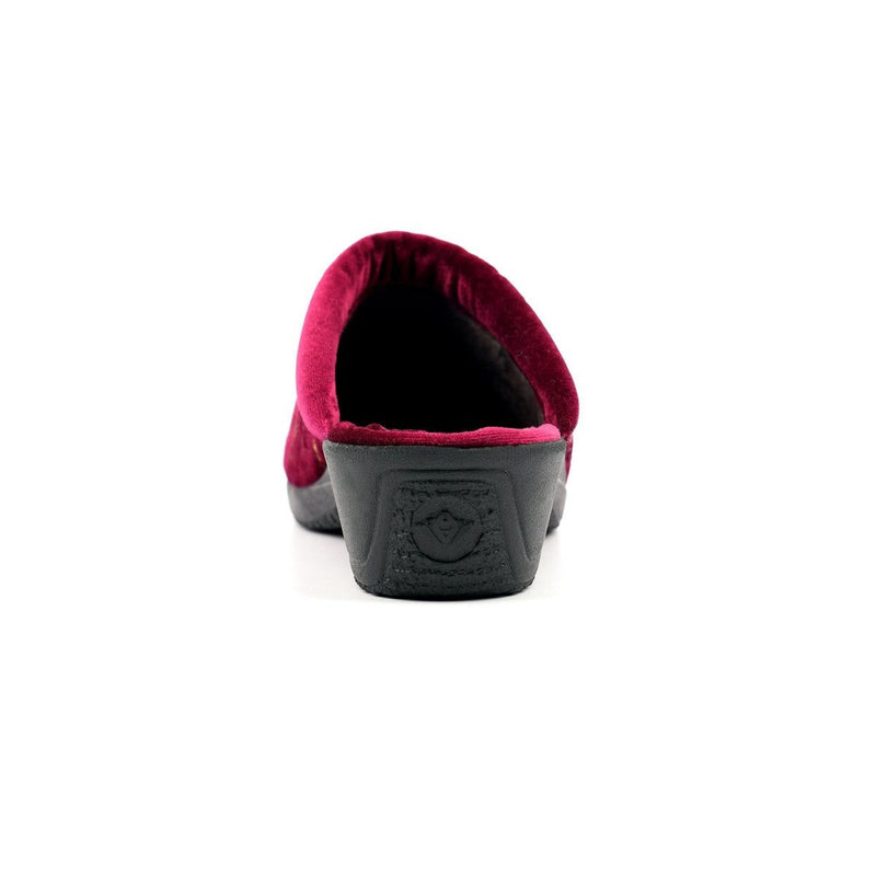 Womens Lunar Glenda Slippers - Burgundy