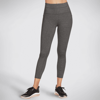 Womens Skechers Ladies High Waist 7/8 Leggings - Grey