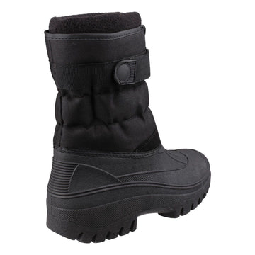 Womens Cotswold Chase Waterproof Snow Boots - Black