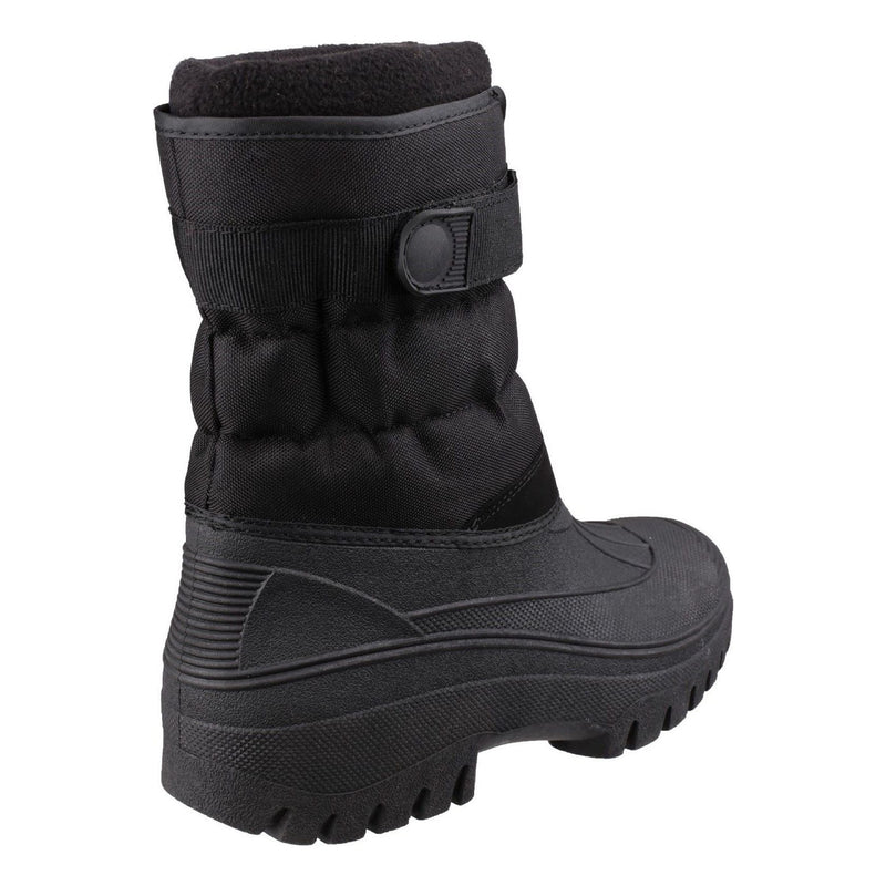 Womens Cotswold Chase Waterproof Snow Boots - Black