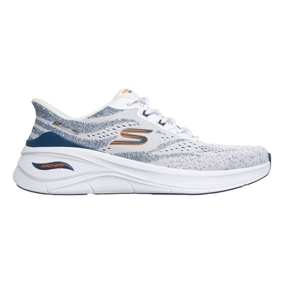 Mens Skechers Arch Fit 3.0 Slip-Ins Trainers - White / Navy