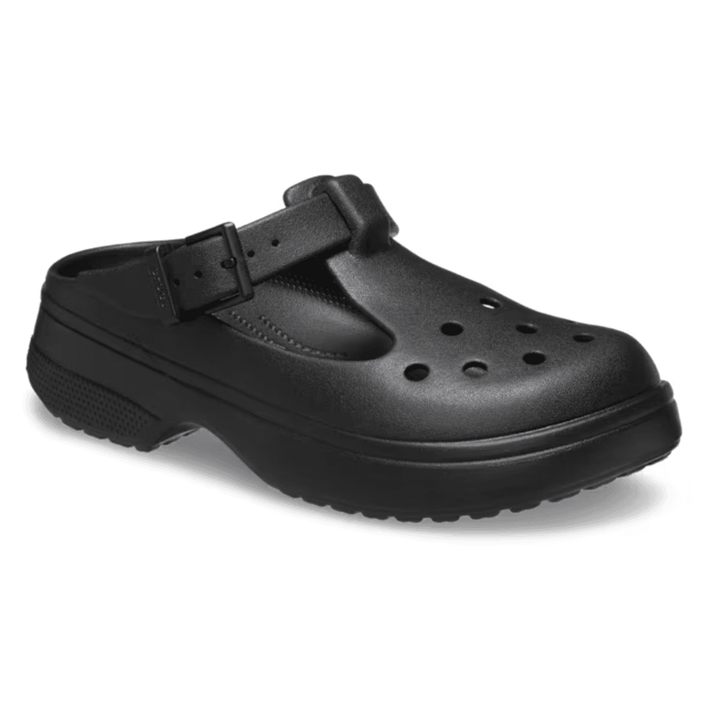 Womens Crocs Classic Mary-Jane Clogs - Black
