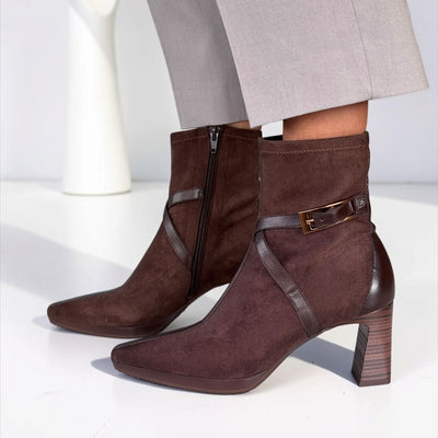 Womens Hispanitas 265087 Bangkok Ankle Boots - Espresso