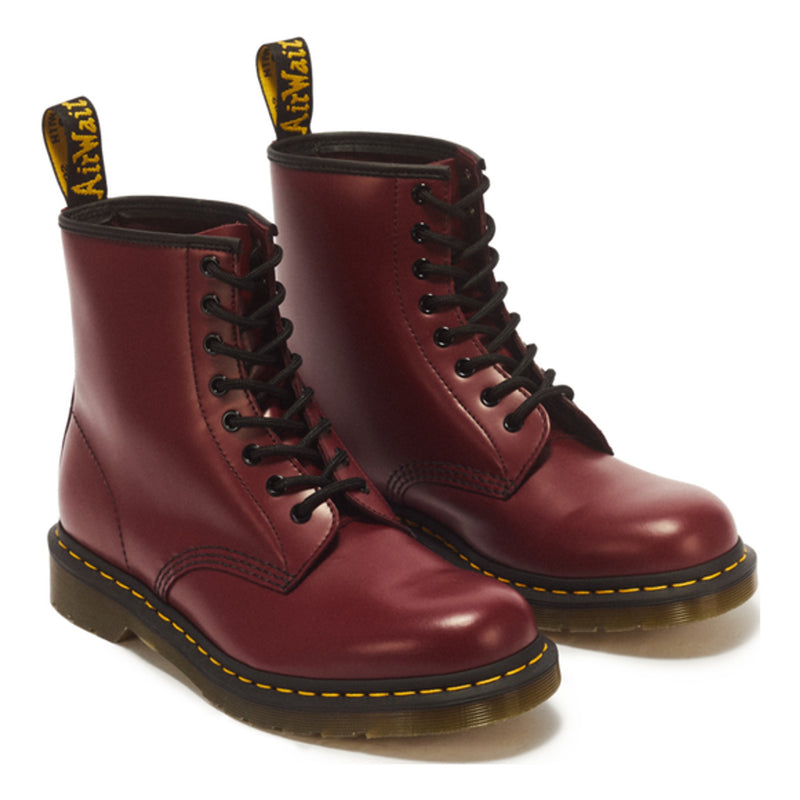 Unisex AW26 Dr. Martens 1460 Cherry Red Smooth Leather Ankle Boots - Cherry Red