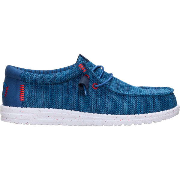 Mens Heydude Ensign Blue Wally Stretch Sox - Ensign Blue