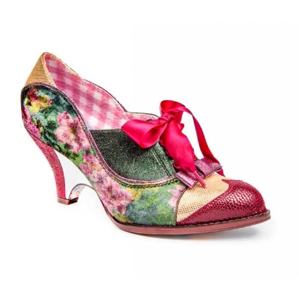 Womens Irregular Choice Force Of Beauty - Burgundy
