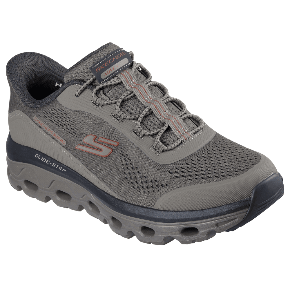 Mens Skechers Slip Ins Glide Step Sole Trainers