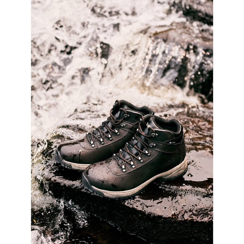 Mens Hi-Tec Eurotrek Lite Waterproof Dark Chocolate Hiking Boots - Dark Chocolate