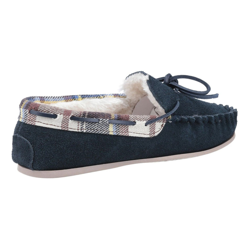 Womens Cotswold Kilkenny Navy Slippers - Navy