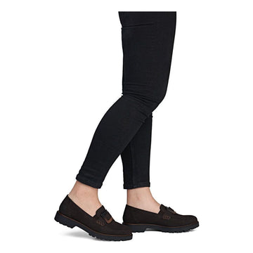Womens Rieker 45553 Nougat Loafers - Nougat