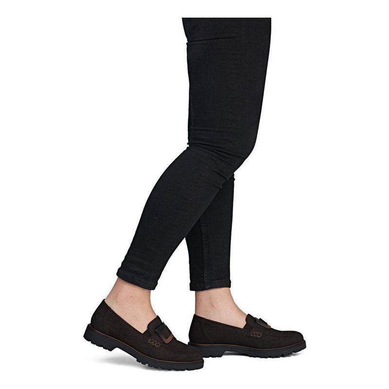 Womens Rieker 45553 Nougat Loafers - Nougat