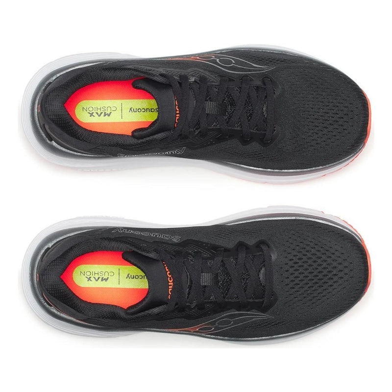 Mens Saucony S101408 Guide 19 Black Vizired Trainers - Black Vizired