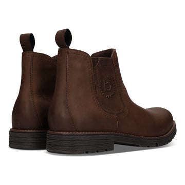 Mens Bugatti AYF32 Cognac Chelsea Boots - Cognac