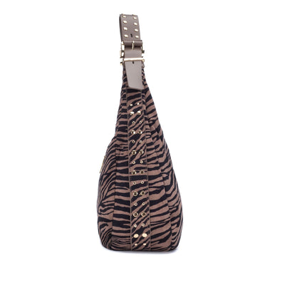 Womens Xti 184715 Shoulder Bag - Taupe