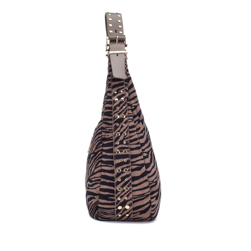 Womens Xti 184715 Shoulder Bag - Taupe