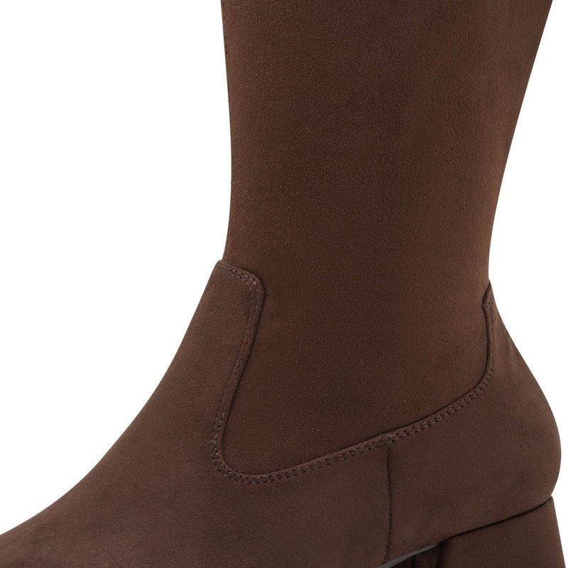 Womens Jana 25569 Long Boots - Mocca