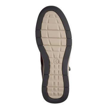 Womens Jana 23790 Bordeaux Side Zip Trainers - Bordeaux