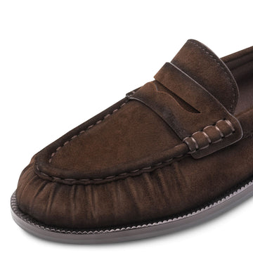 Womens Tamaris 24251 Mocca Loafers - Mocca