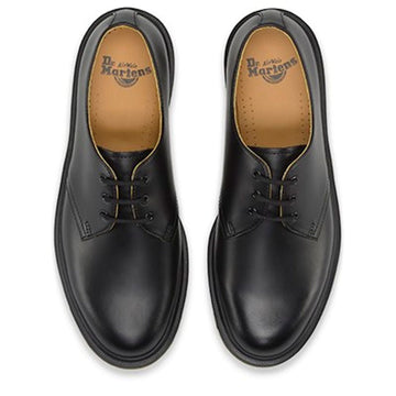 Girls Dr Martens 1461 Black Lace Up Shoes - Black