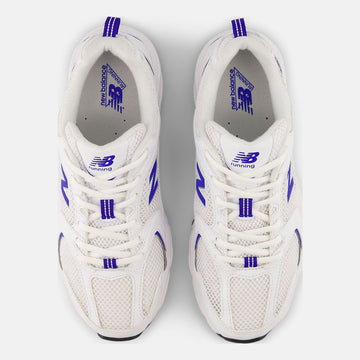 Unisex New Balance 530 Mesh Trainers - White with Blue