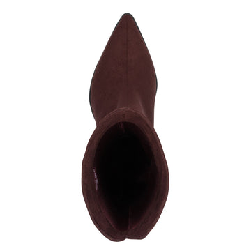 Womens Tamaris 25524 Long Boots - Burgundy