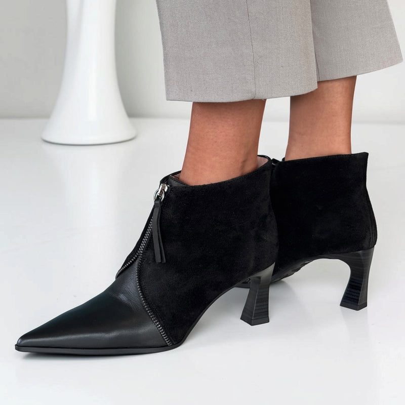 Womens Hispanitas 264959 Paris Ankle Boots - Black
