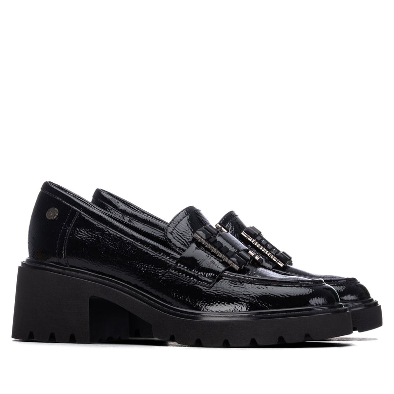 Womens Xti 146229 Loafers - Black