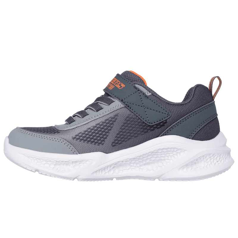 Skechers Infant Meteor - Lights Krendox Trainers - Charcoal