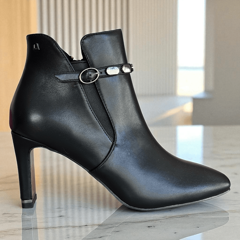 Womens Una Healy All These Years Black Heeled Boots