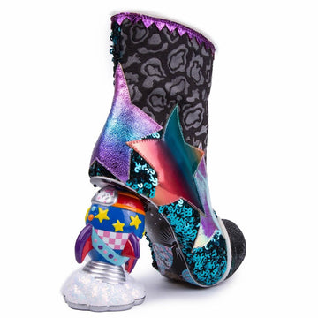 Womens Irregular Choice Rock It - Black
