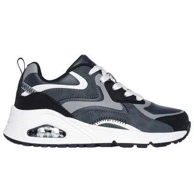 Skechers Boys Uno Gen 1 Wedge Trainers - Grey