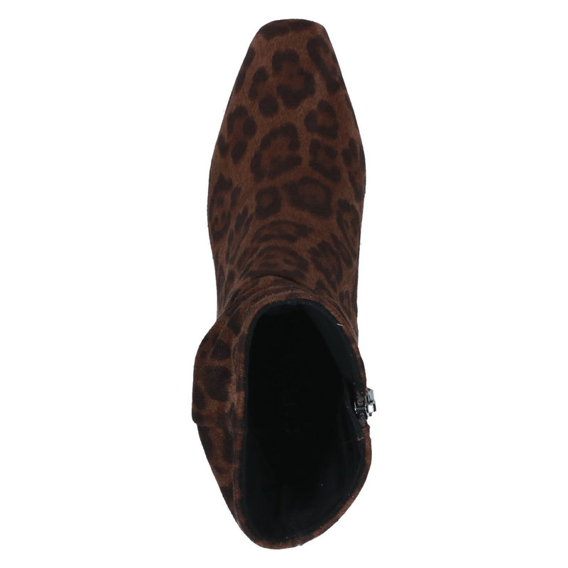 Womens Caprice 25304 Leopard Stretch Boots - Leopard Stretch