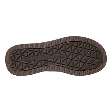 Mens Skechers Murette - Scofield Slip-Ins Slippers - Chestnut