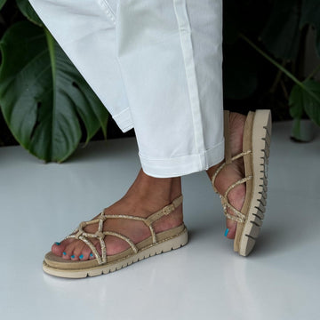 Womens Tamaris 28721 Sand Glam Sandals - Sand Glam