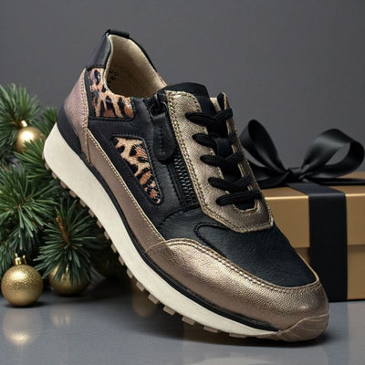 Womens Caprice 23702 Trainers - Taupe