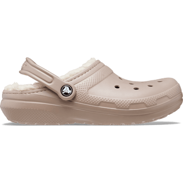 Mens Crocs Classic Lined Crocs - Mushroom