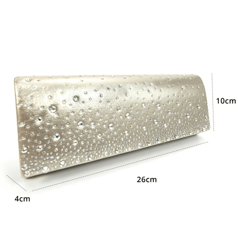 Lunar Womens Occasion Argo Clutchbag - Gold