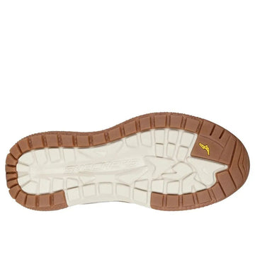 Mens Skechers 205467 Mereo-Alden Slip-Ins Trainers - Taupe