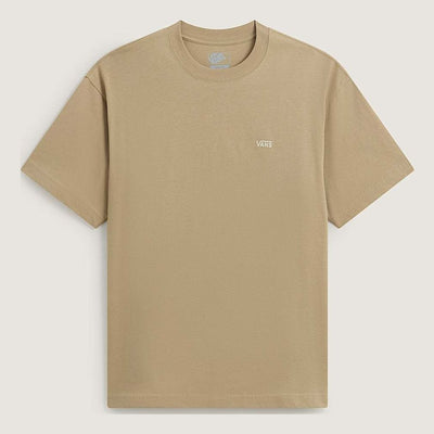 Mens Vans Left Chest II Logo Loose Short Sleeve T-Shirt - Camel