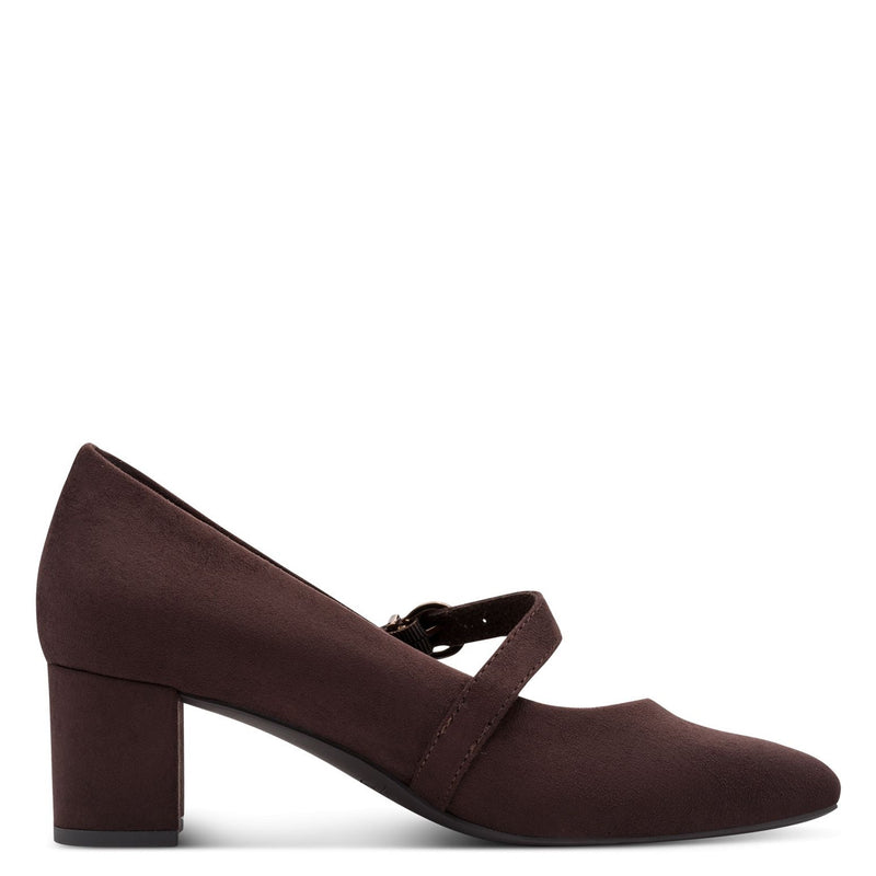 Womens Jana 24461 Block Heels - Mocca