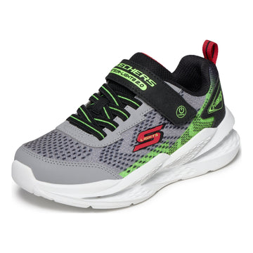 Junior Boys Skechers 401490L Meteor-Lights 2.0 Trainers - Grey