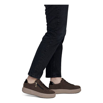 Womens Rieker M7701 Tobacco Trainers - Tobacco