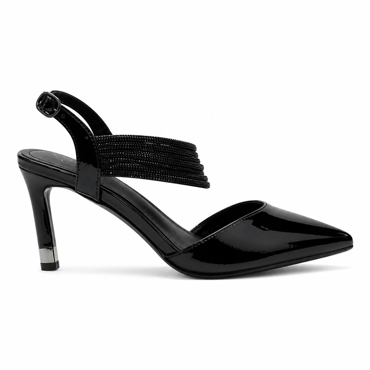 Womens Kate Appleby Wishaw Schwarz Patent Slingback Heels
