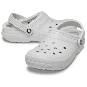 Womens Crocs Classic Lined Crocs - Atmosphere Grey