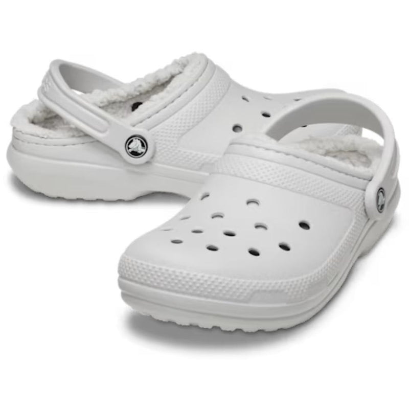 Womens Crocs Classic Lined Crocs - Atmosphere Grey