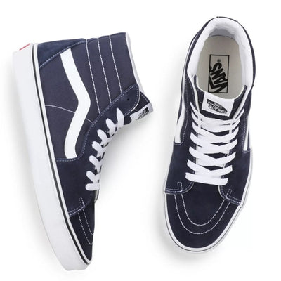 Mens Vans Sk8-Hi Top Skate Shoes - Parisian Night