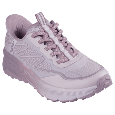 Womens Skechers Slip Ins: Switch Back Mist Trainers - Pink Multi
