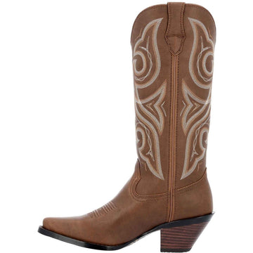 Womens Durango Crush Ankle Boots - Milk Chocolate