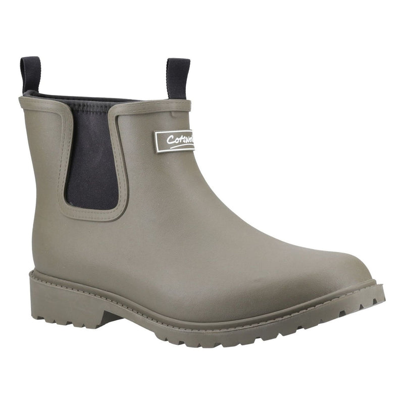 Mens Cotswold Barton Wellingtons - Khaki